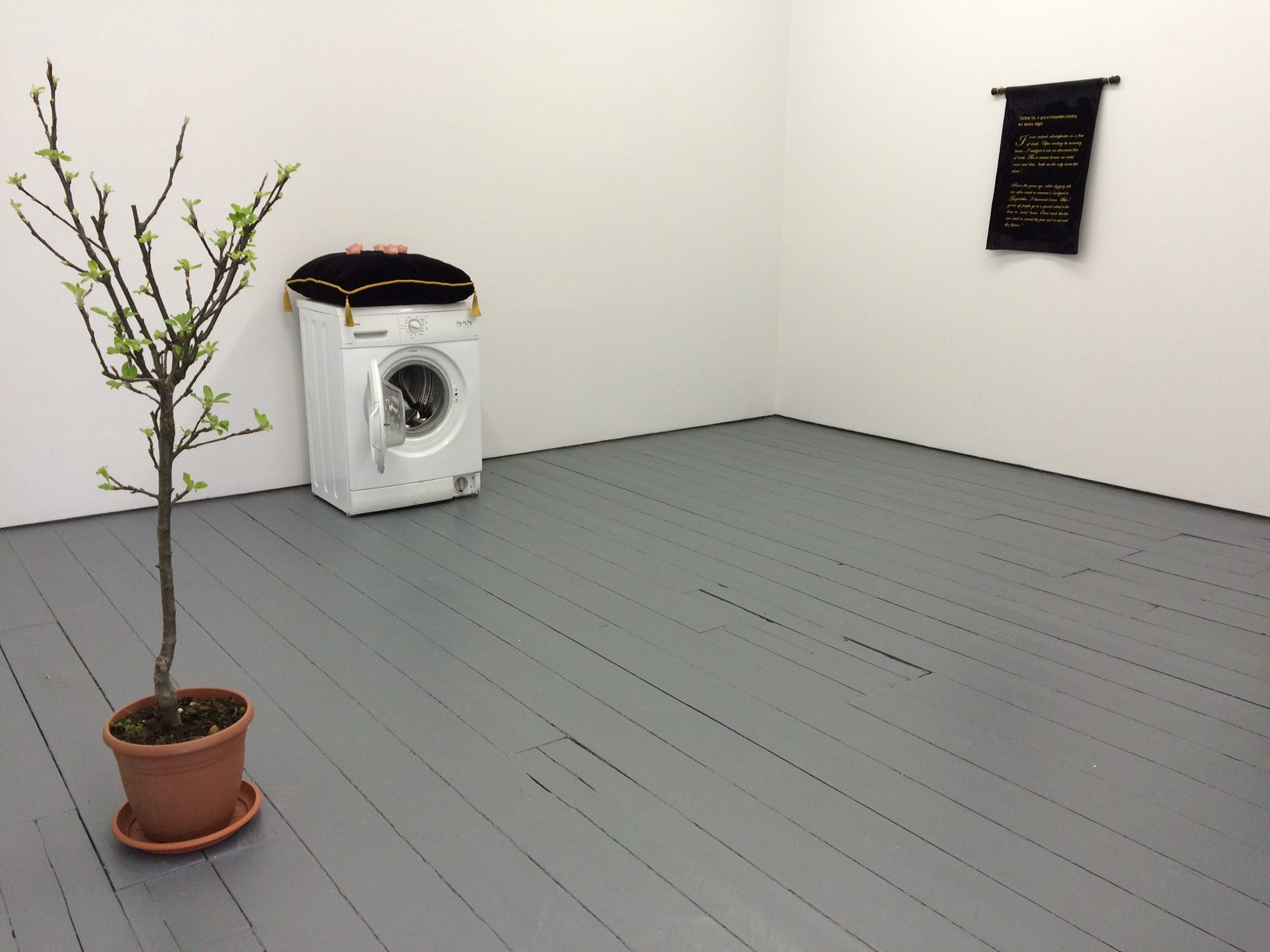 Kemang Wa Lehulere Teeth are the only bones that show, 2016 Installation dimensions variable