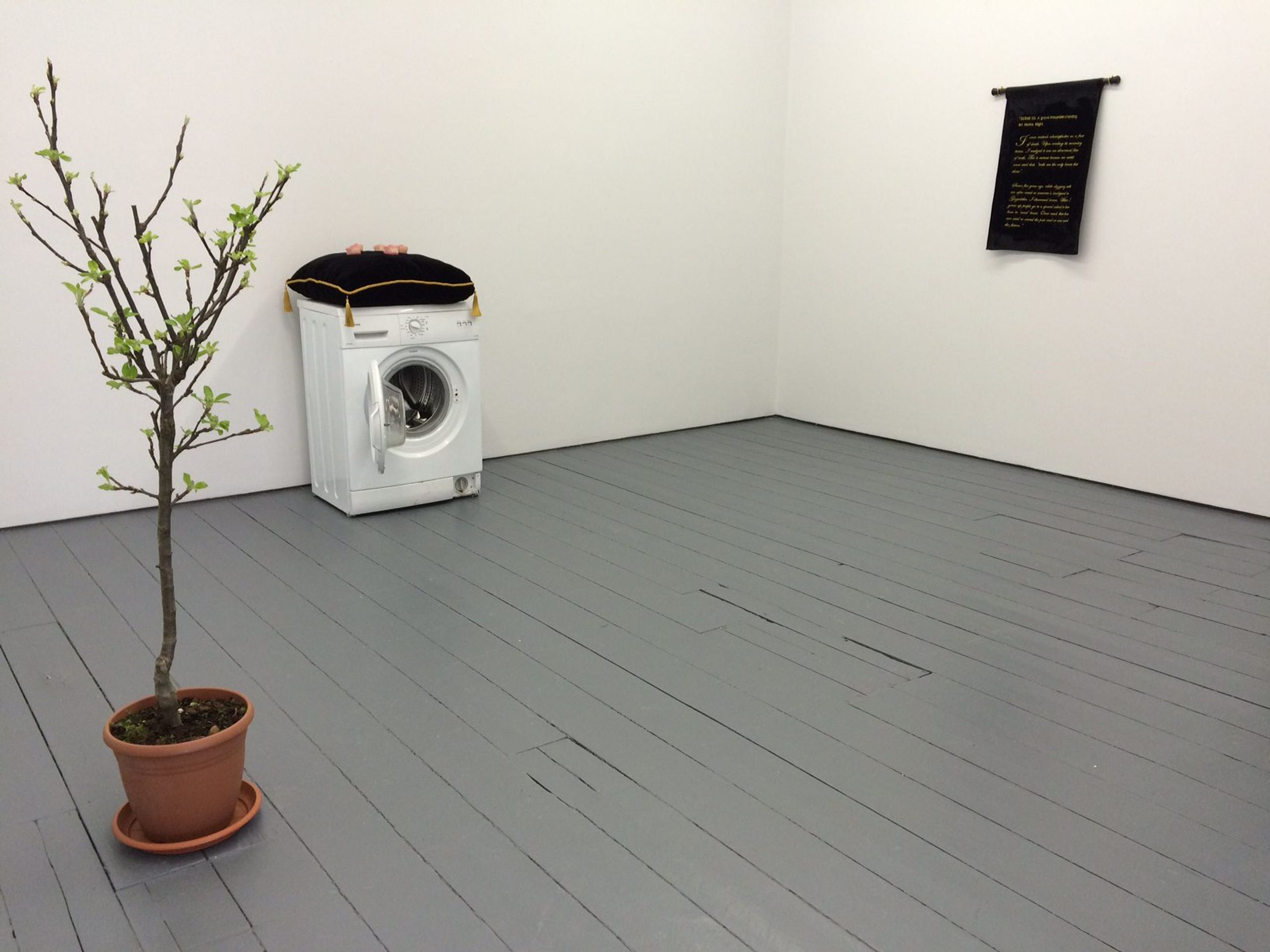 Kemang Wa Lehulere Teeth are the only bones that show, 2016 Installation dimensions variable