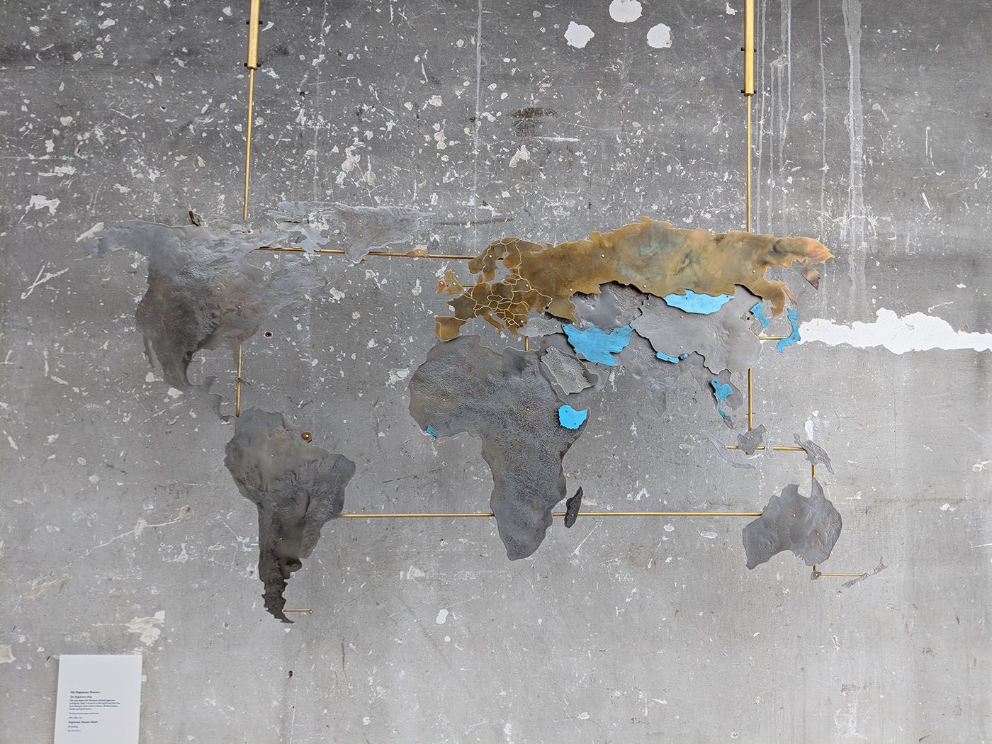 Voluspa Jarpa, Altered Views, The Hegemony Museum, Venice Biennale 2019. Photo: Will Furtado.