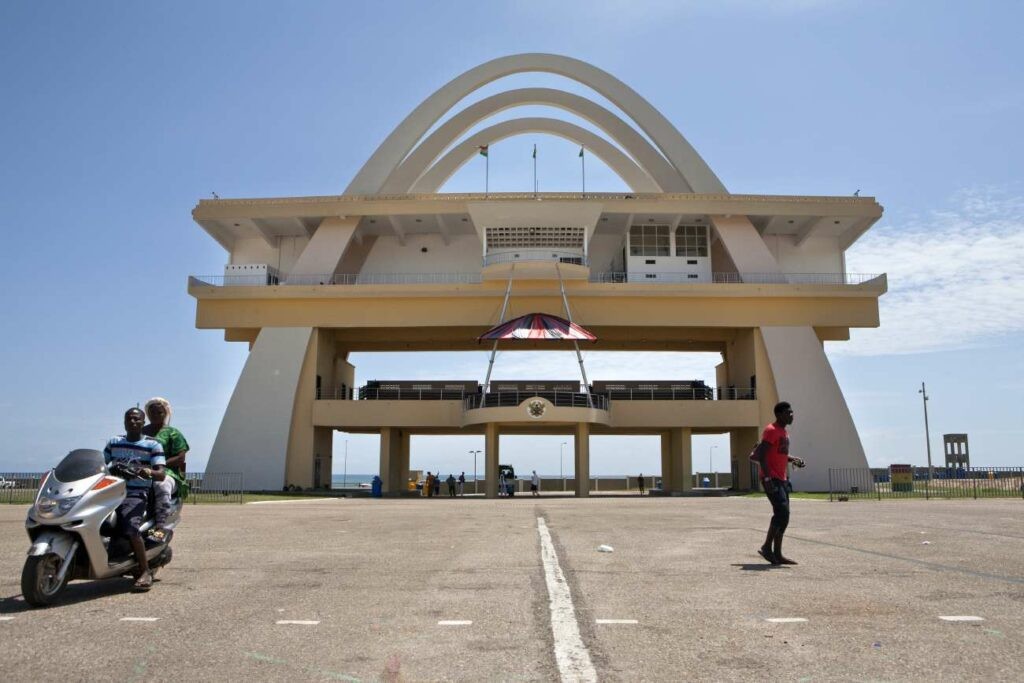 Independence Square, Accra, Ghana. Photograph by Alexia Webster, 2014