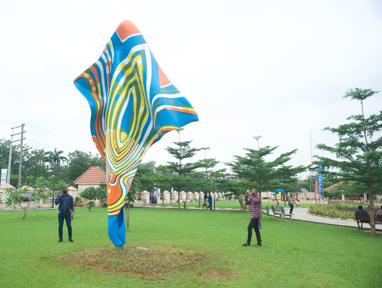 Yinka Shonibare MBE: 'Wind Sculpture VI' in Lagos - Contemporary And