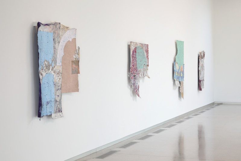 Ibrahim Ahmed, Exhibition view, Institute for Contemporary Art at VCU. Photo by David Hale.