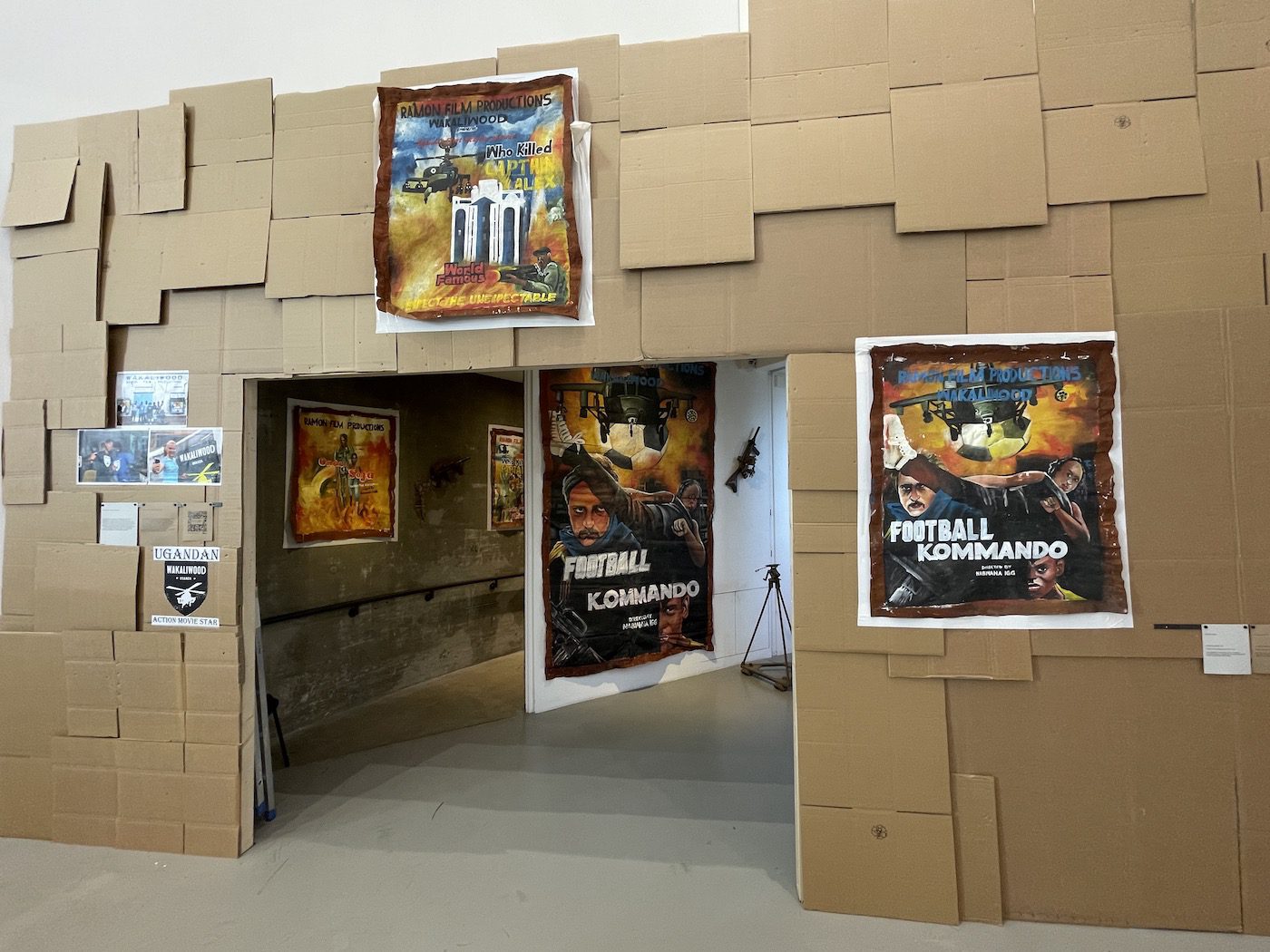 Wakaliga Uganda, Football Kommando, 2022. Installation view at documenta fifteen, Kassel. Photo: C&amp;