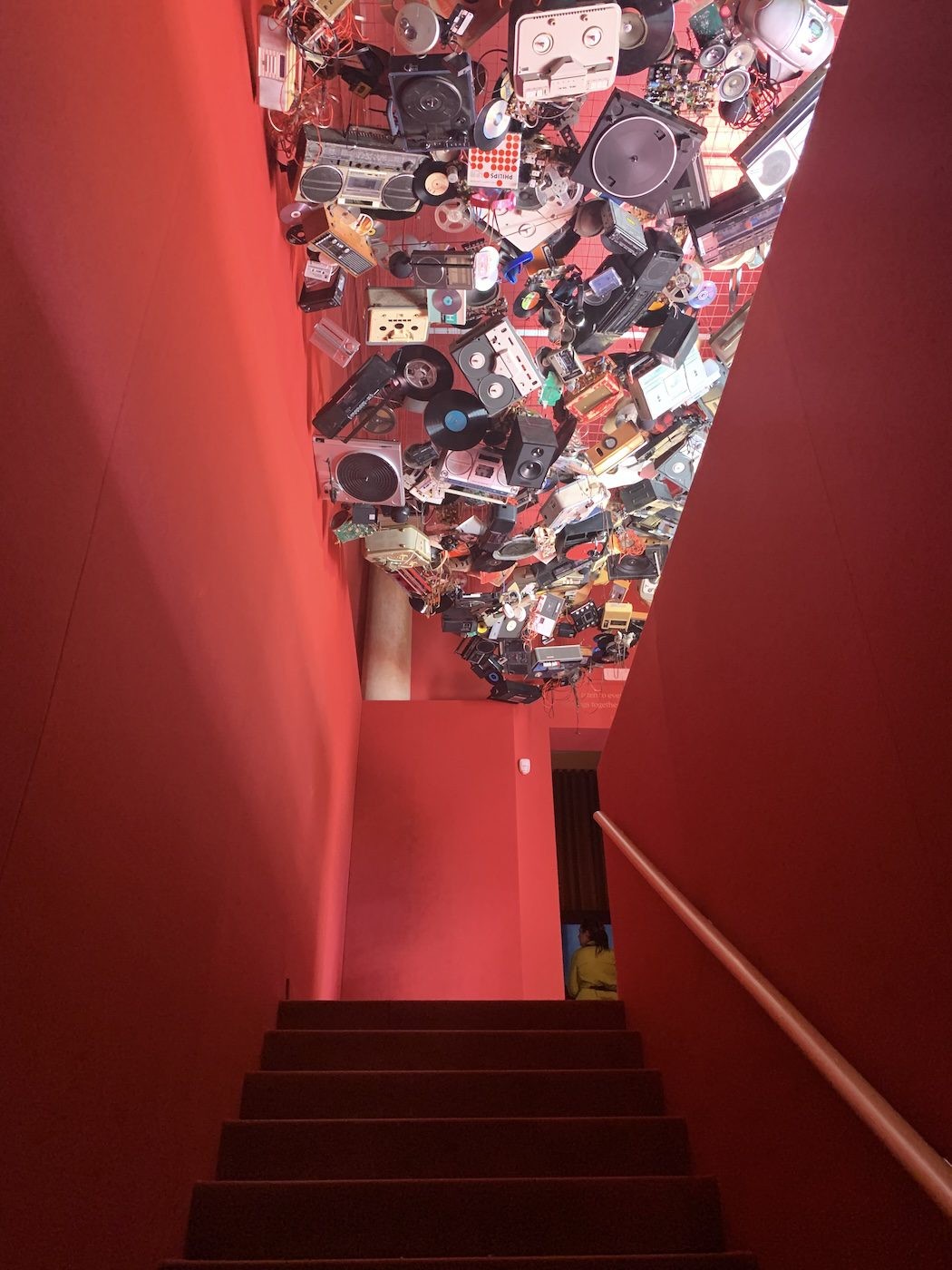 John Akomfrah. Installation View of National Pavilion of Great Britain, 60th Venice Biennale. Photo: C&