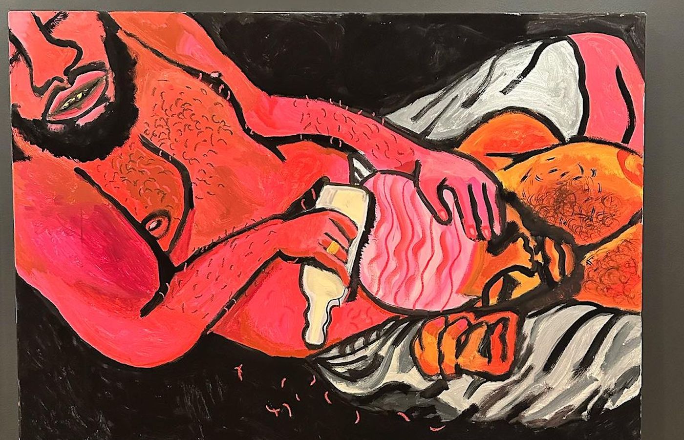 Jonathan Lyndon Chase: his beard is soft, my hands are empty