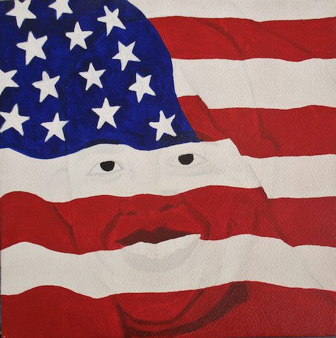 Tessa Mars, #10, One of many series, 2014. Acrylic on hardboard. Courtesy of the artist