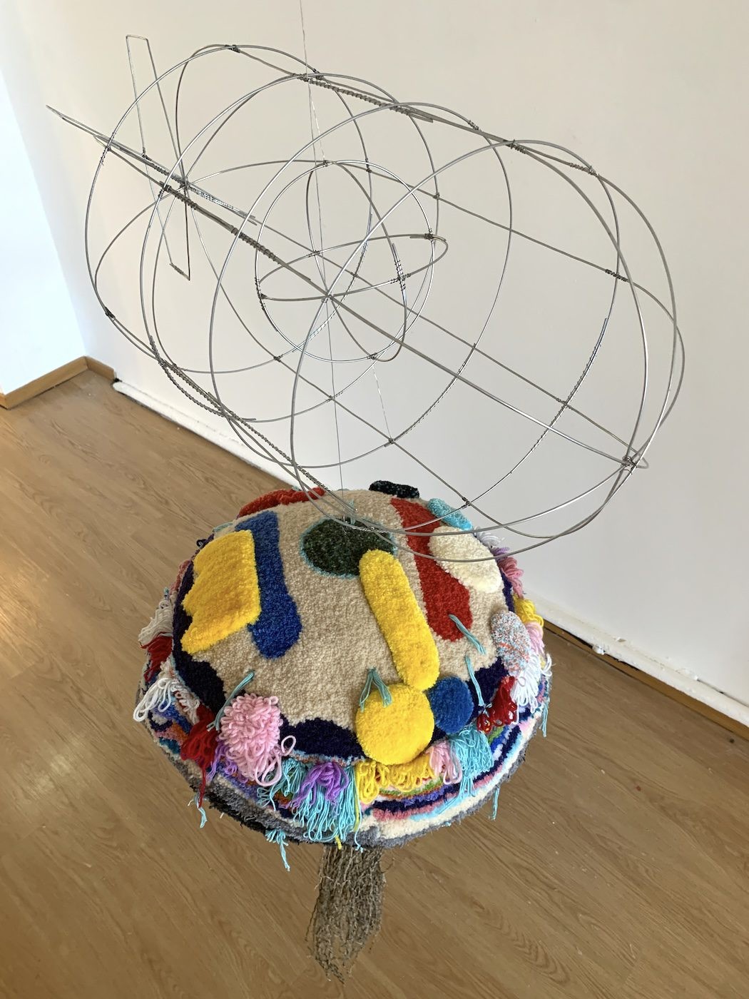 Kombo Chapfika. Installation View of National Pavilion of Zimbabwe, 60th Venice Biennale. Photo: C&