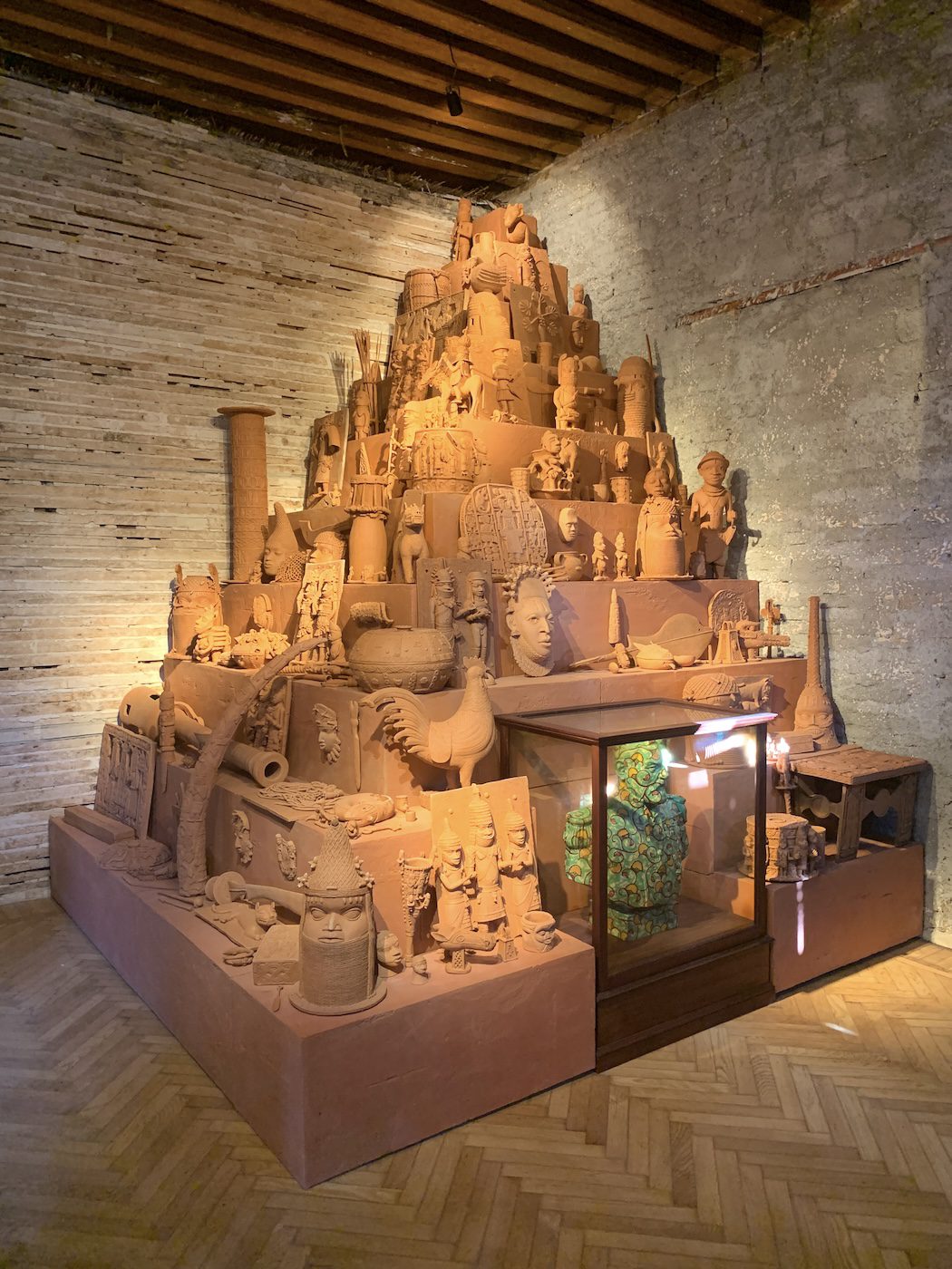 Yinka Shonibare. Installation View of National Pavilion of Nigeria, 60th Venice Biennale. Photo: C&amp;