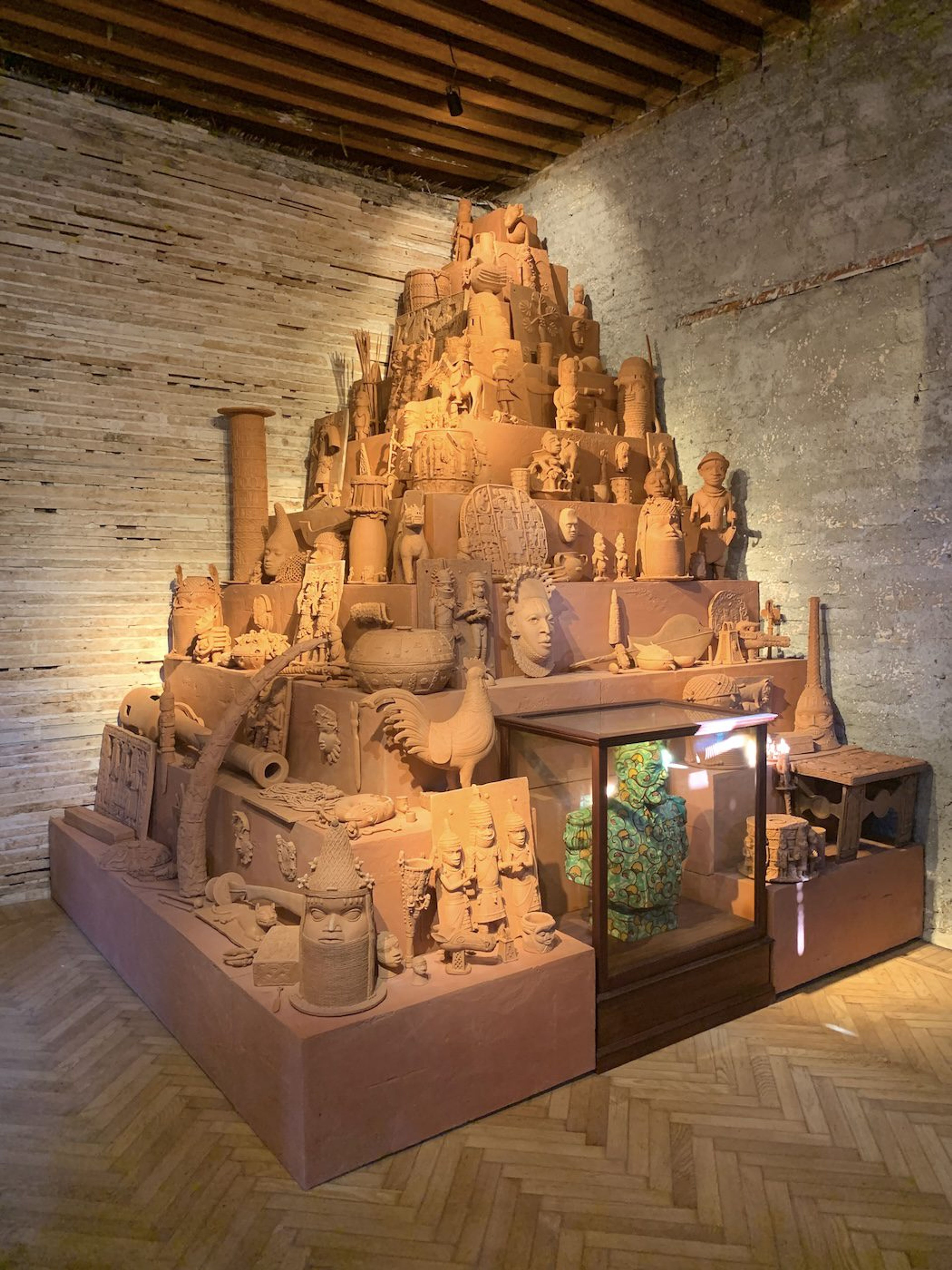 Yinka Shonibare. Installation View of National Pavilion of Nigeria, 60th Venice Biennale. Photo: C&amp;