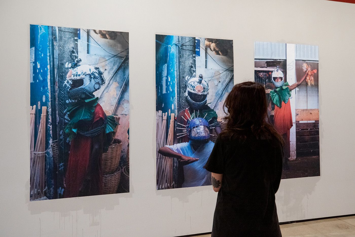 Works by Laryssa Machada from the series Intercções. Photo: Bruno Leão/Estúdio em Obra