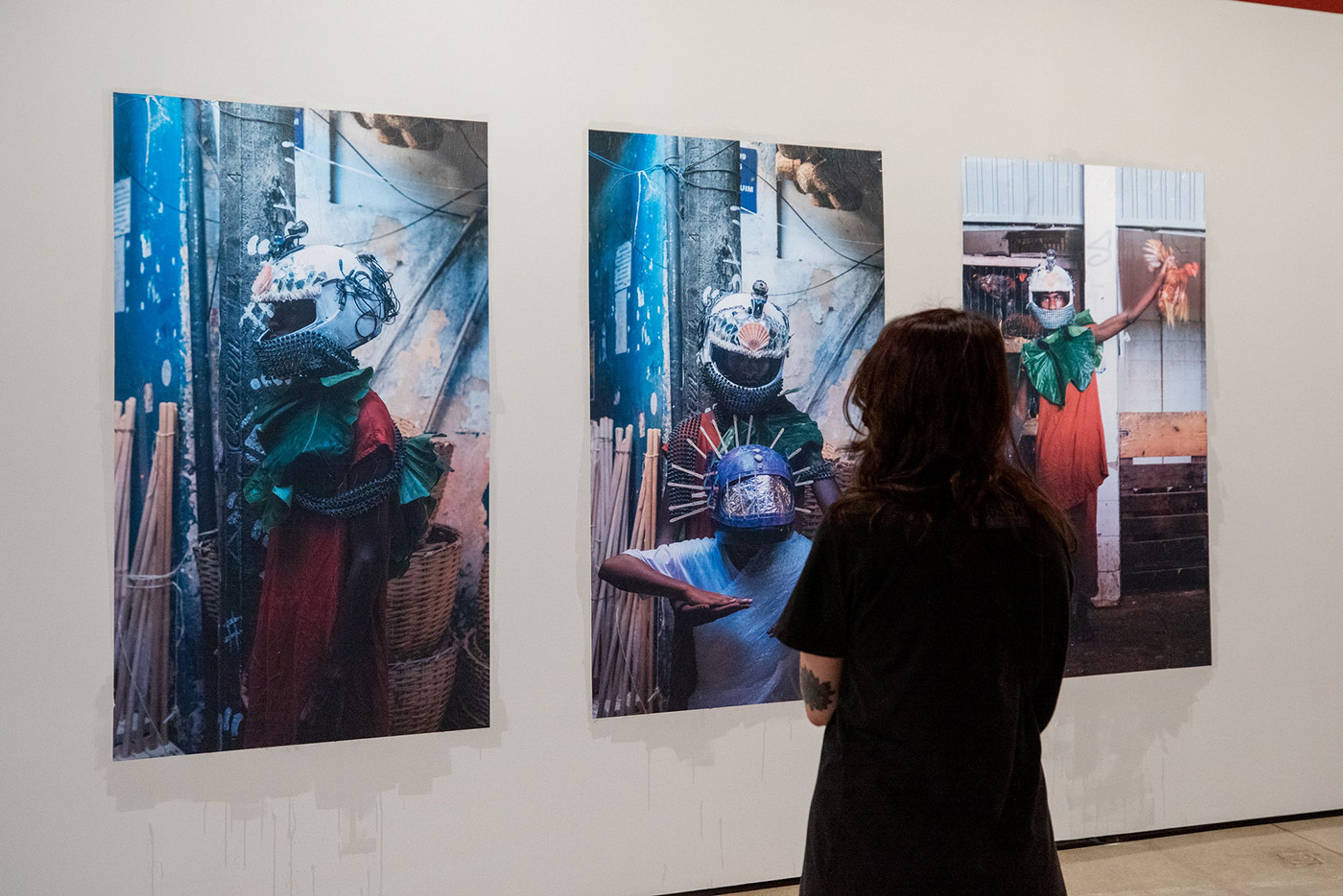 Works by Laryssa Machada from the series Intercções. Photo: Bruno Leão/Estúdio em Obra
