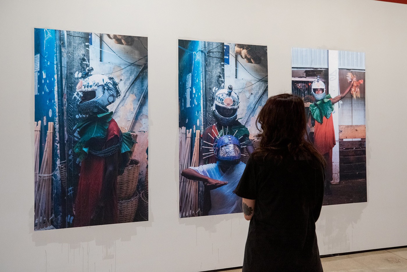 Works by Laryssa Machada from the series Intercções. Photo: Bruno Leão/Estúdio em Obra