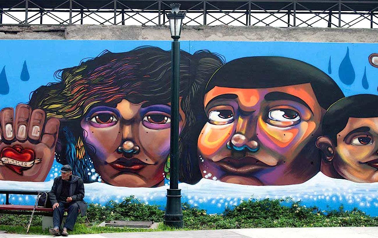 Mural by Entes&Pésimo. Photo: Entes&Pésimo.