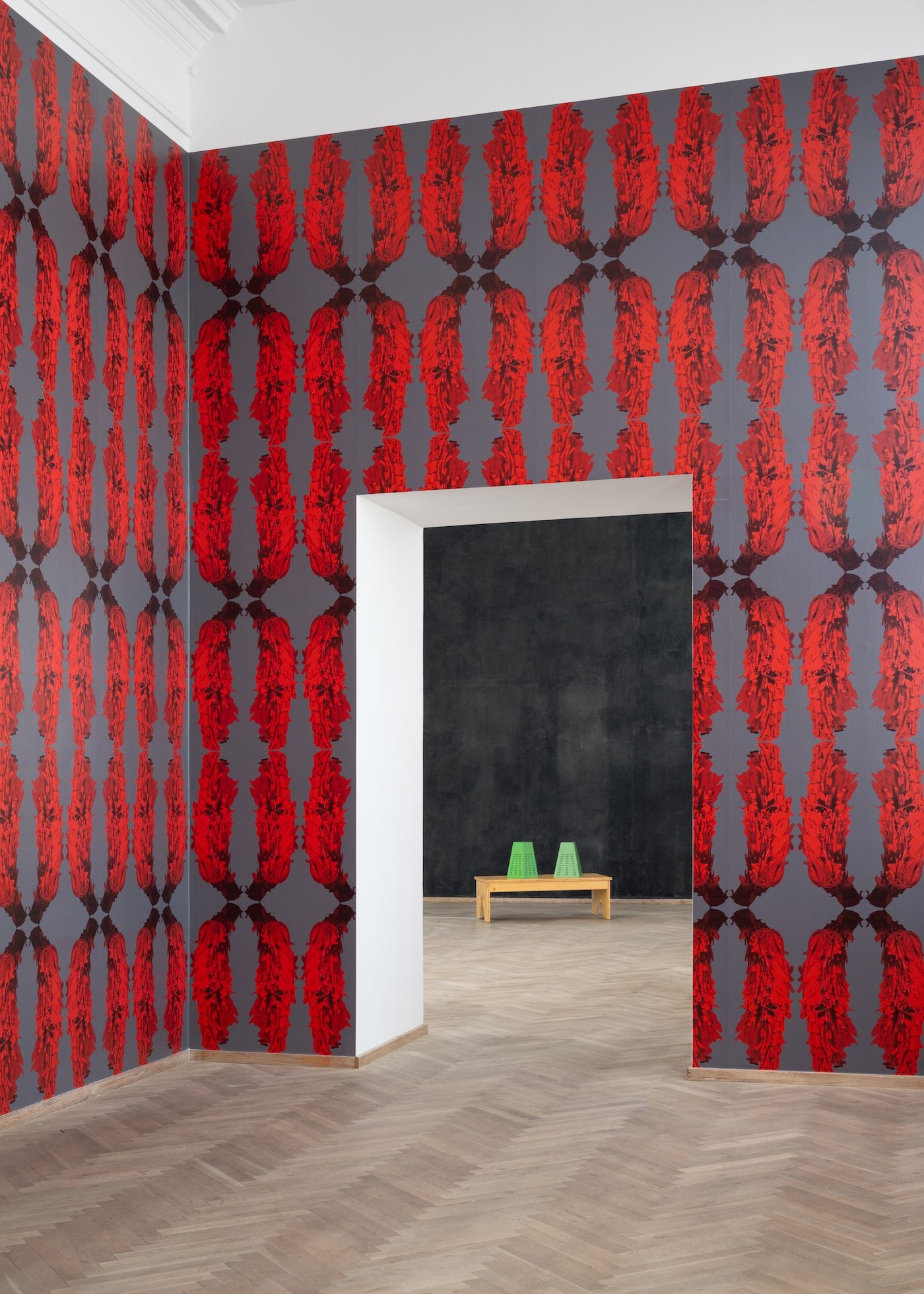 Sonia Boyce, Shaggy Bear, 2021. Ishita Chakraborty, Exotic Plants in the Garden – What to Do?, 2022. Detail, Seeds and Souls, Kunsthal Charlottenborg, 2023. Courtesy of the artist. Photo by David Stjernholm.