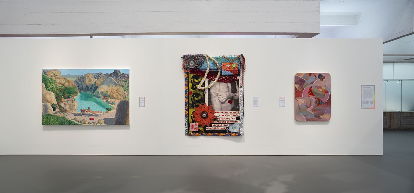 View of the exhibition “LGBTQIA+ Stories”, presented at MASP, 2024/2025. Photo: Eduardo Ortega