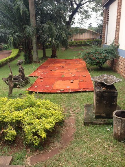 Artwork by Xenson: Musisi, 2016, mixed media. Photo: Peters-Klaphake