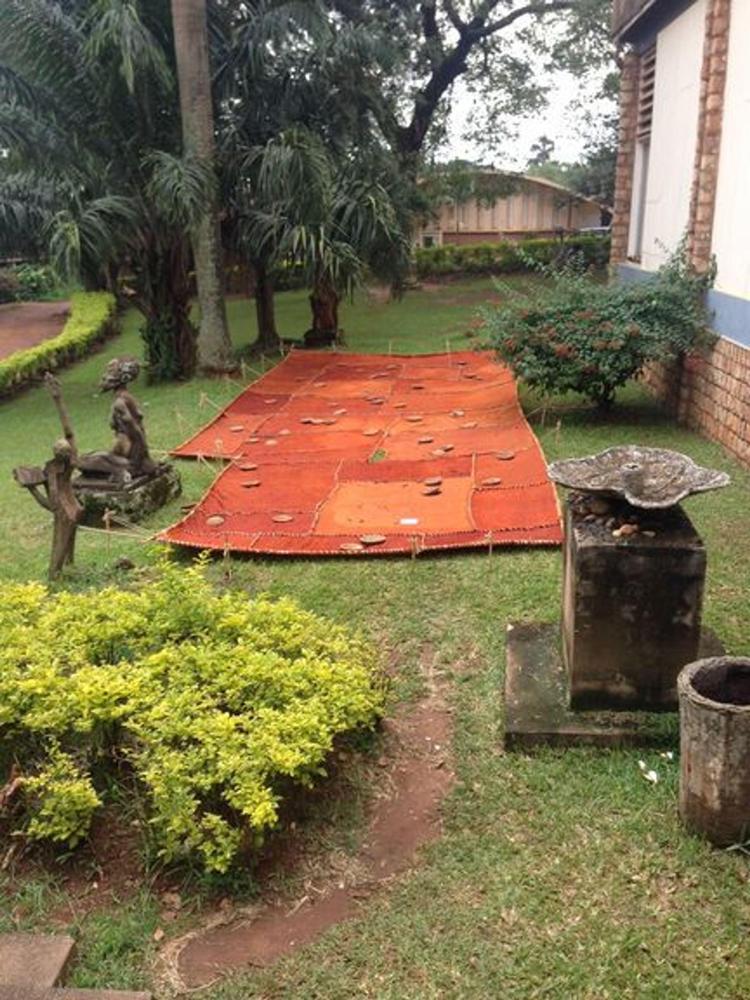 Artwork by Xenson: Musisi, 2016, mixed media. Photo: Peters-Klaphake