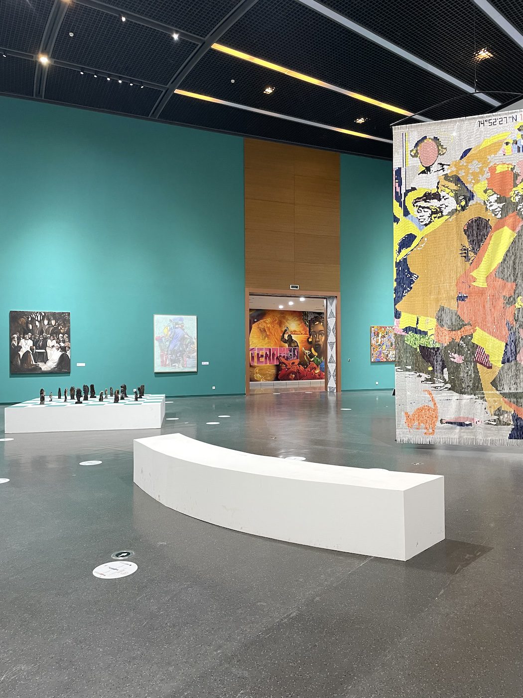 Installation View of 15th Dakar Biennale. Photo: Khady | Senegalese Twisted.