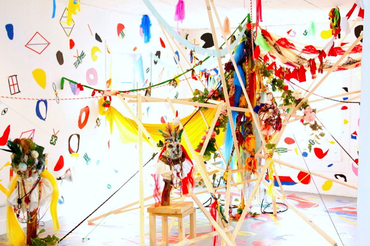 Charo Oquet, Written on Skin and Sacred Gestures, 2019. Photo: William Cordova. Courtesy of the artist.