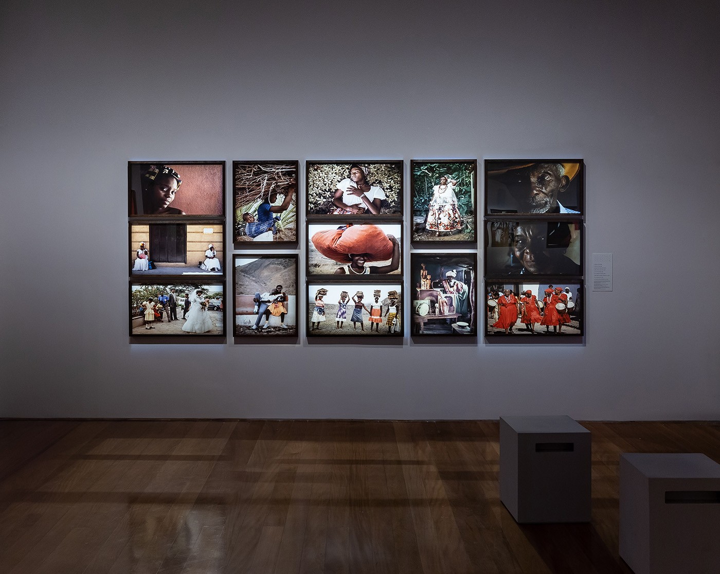 View of the exhibition “Walter Firmo: In the Verb of Silence, the Synthesis of the Scream, Moreira Salles Institute São Paulo, 2022. Photo: Adima Macena