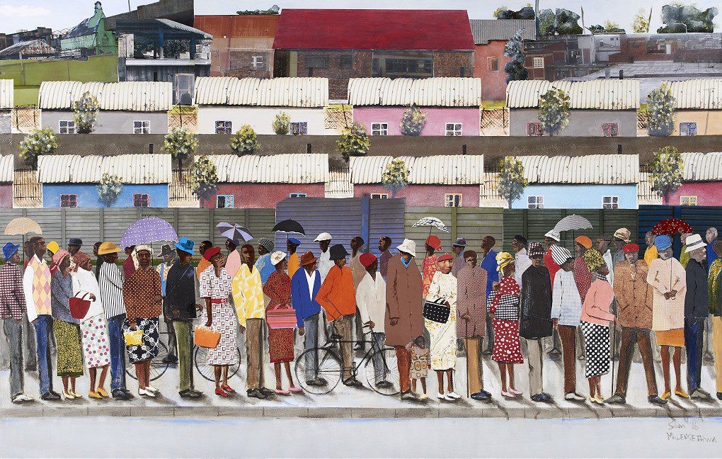 Sam Nhlengethwa : The Past and the Present … Now is the Time