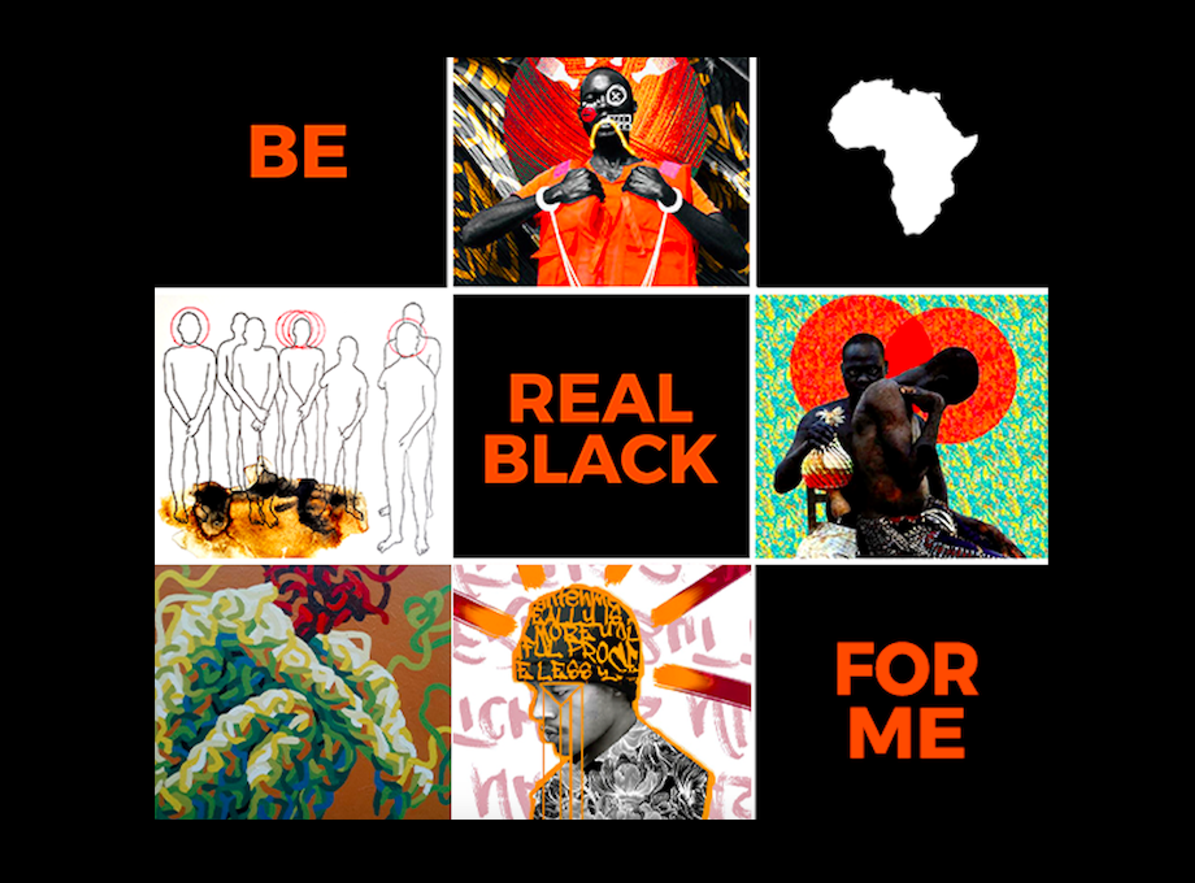 BE REAL BLACK, FOR ME – Online Exhibition