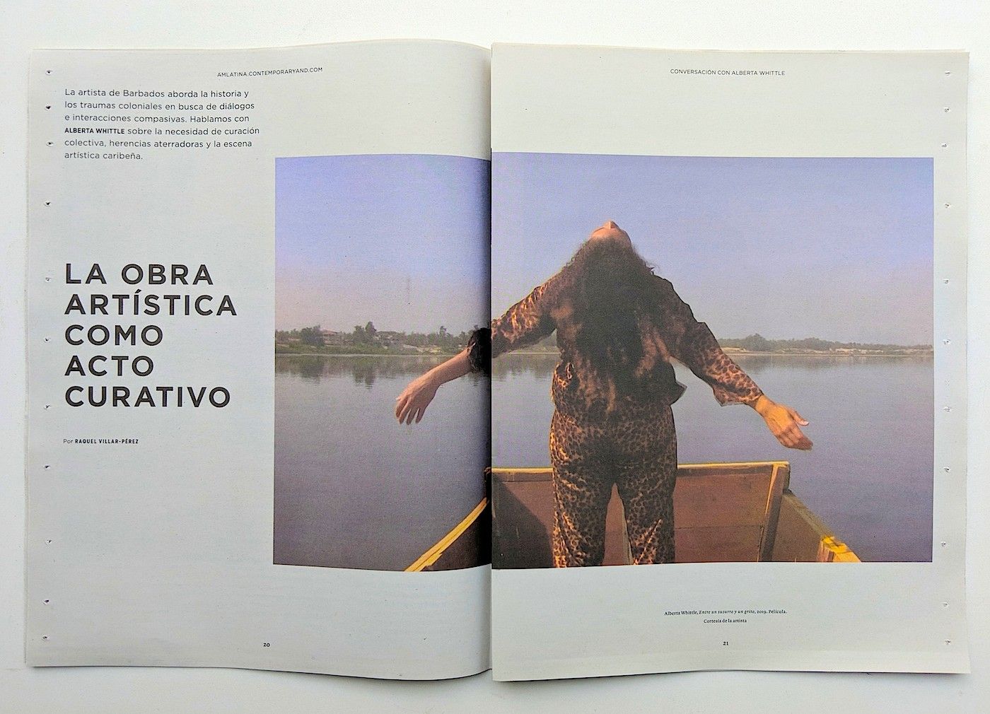 Interview with Alberta Whittle, by Raquel Villar-Pérez