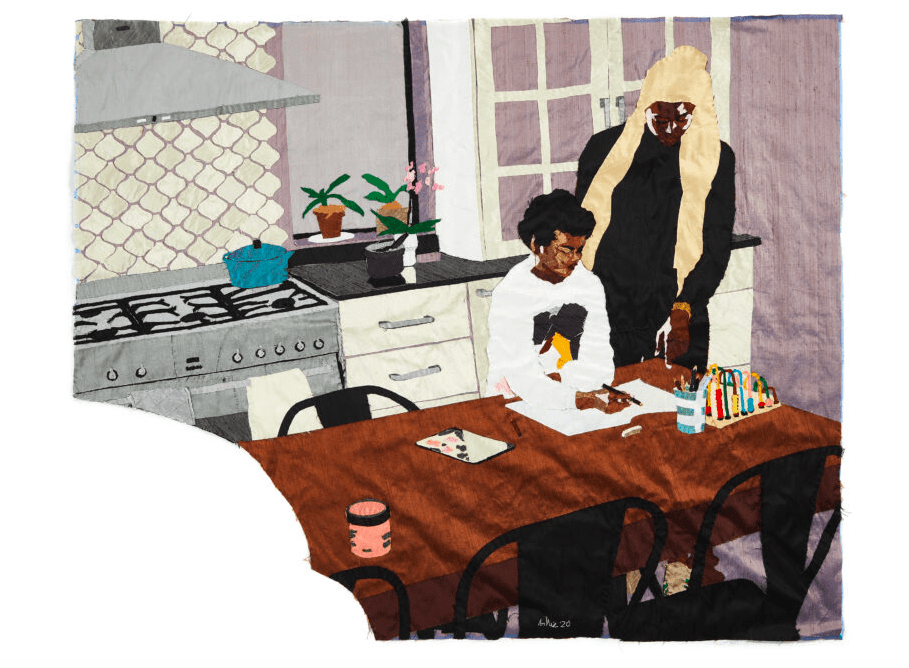 Billie Zangewa: Thread for a Web Begun