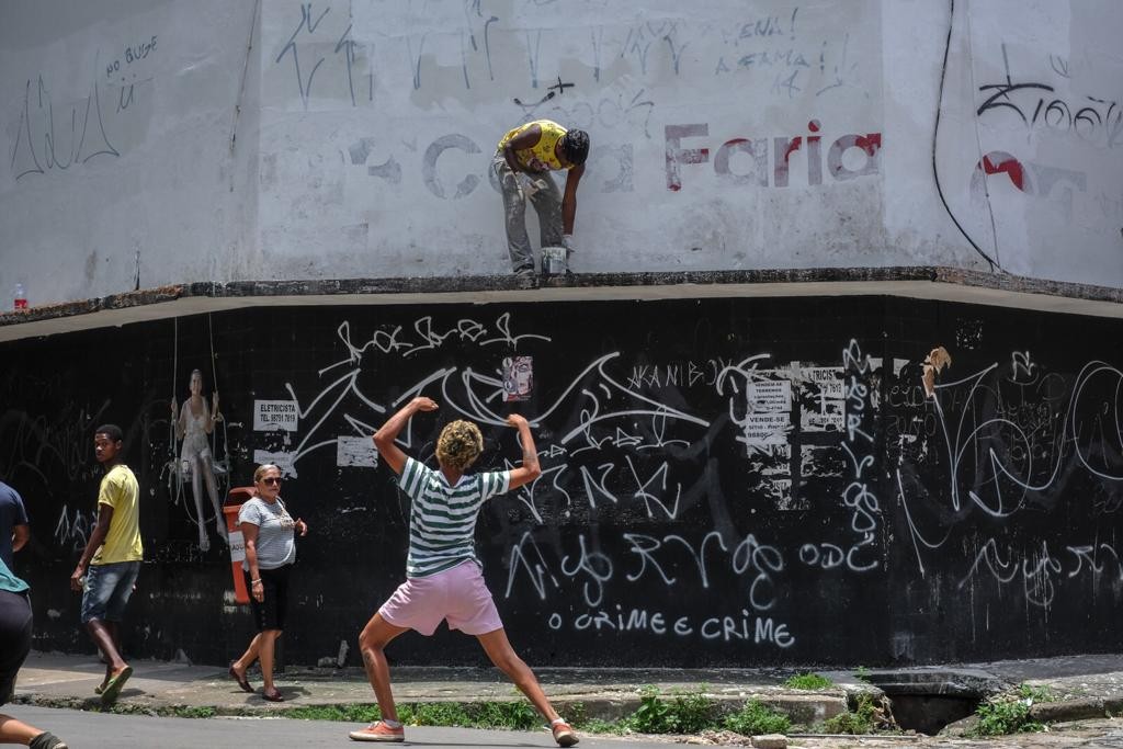 Corpography of graffiti, 2019. Photo Miguel Salvatore.