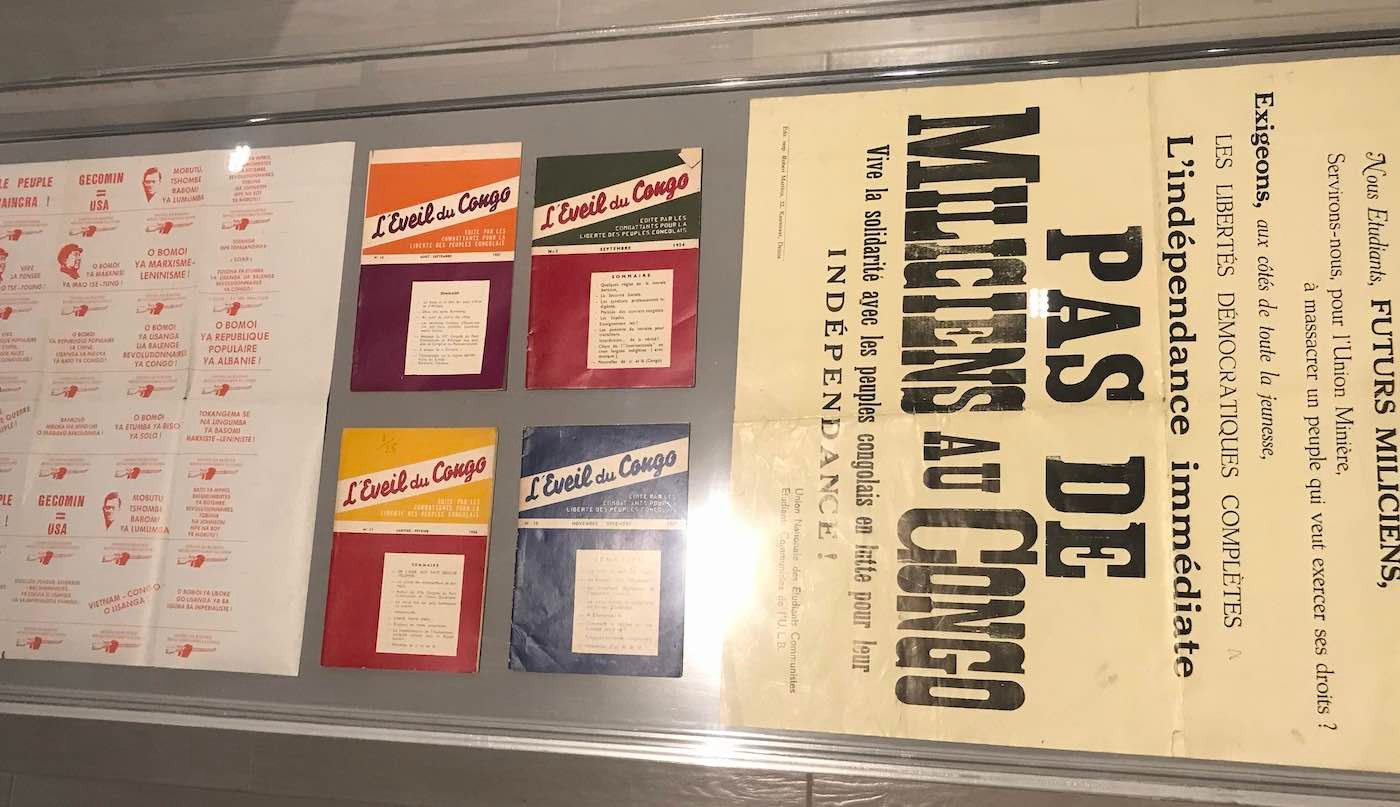 Sammy Baloji, Shinkolobwe’s Abstraction, 2022. Installation view at Sharjah Biennial 15. Photo: C&.