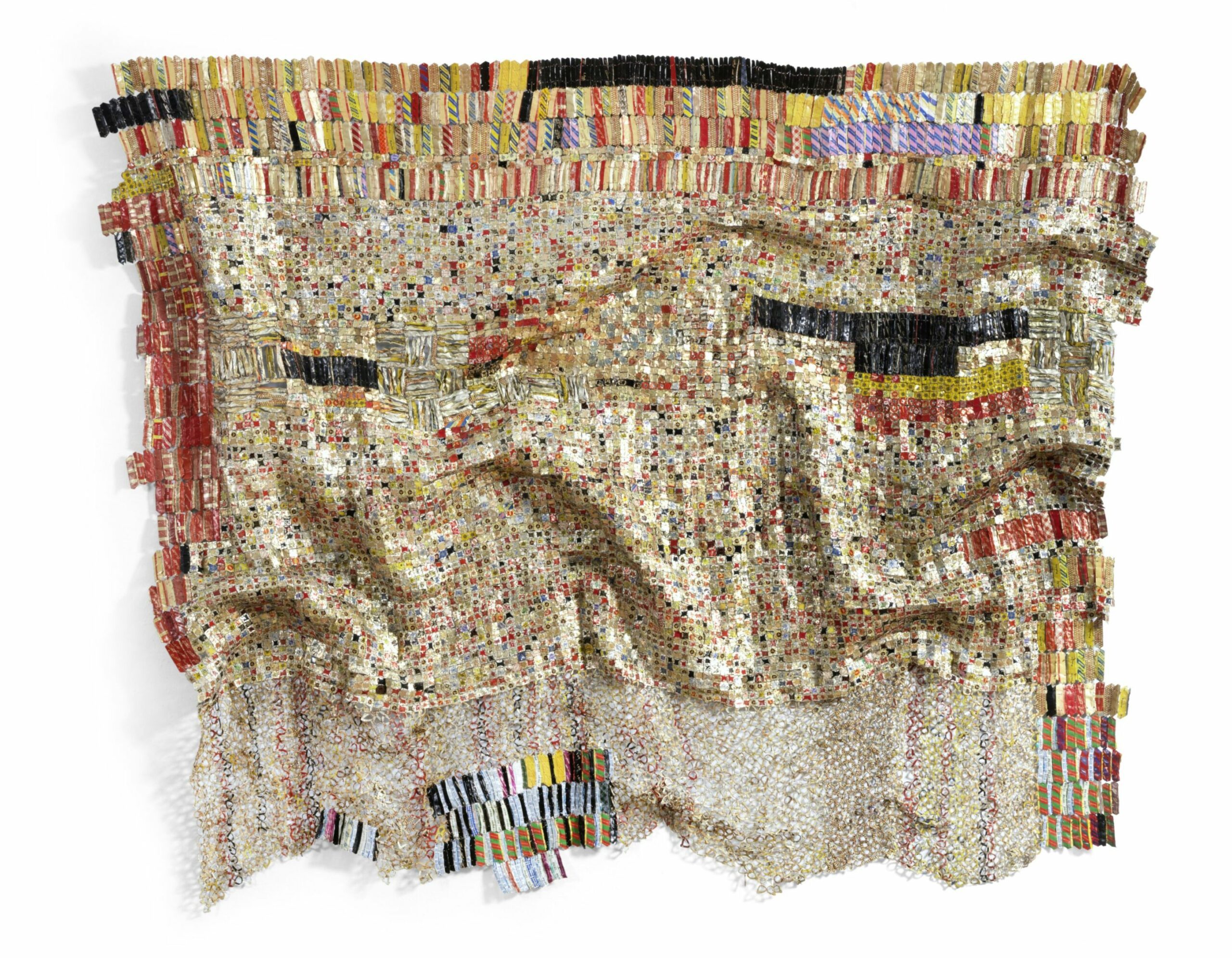 El Anatsui, Peju's Robe 2006. Courtesy Bonhams
