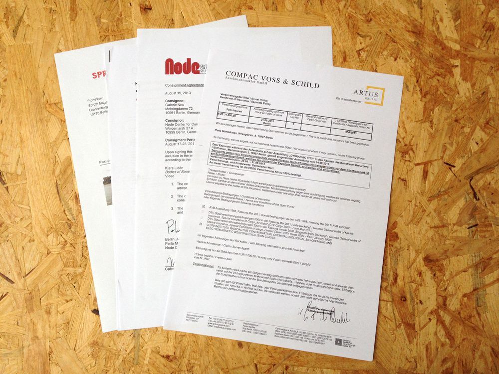 Curatorial Procedures: contracts, loans and official documents online course