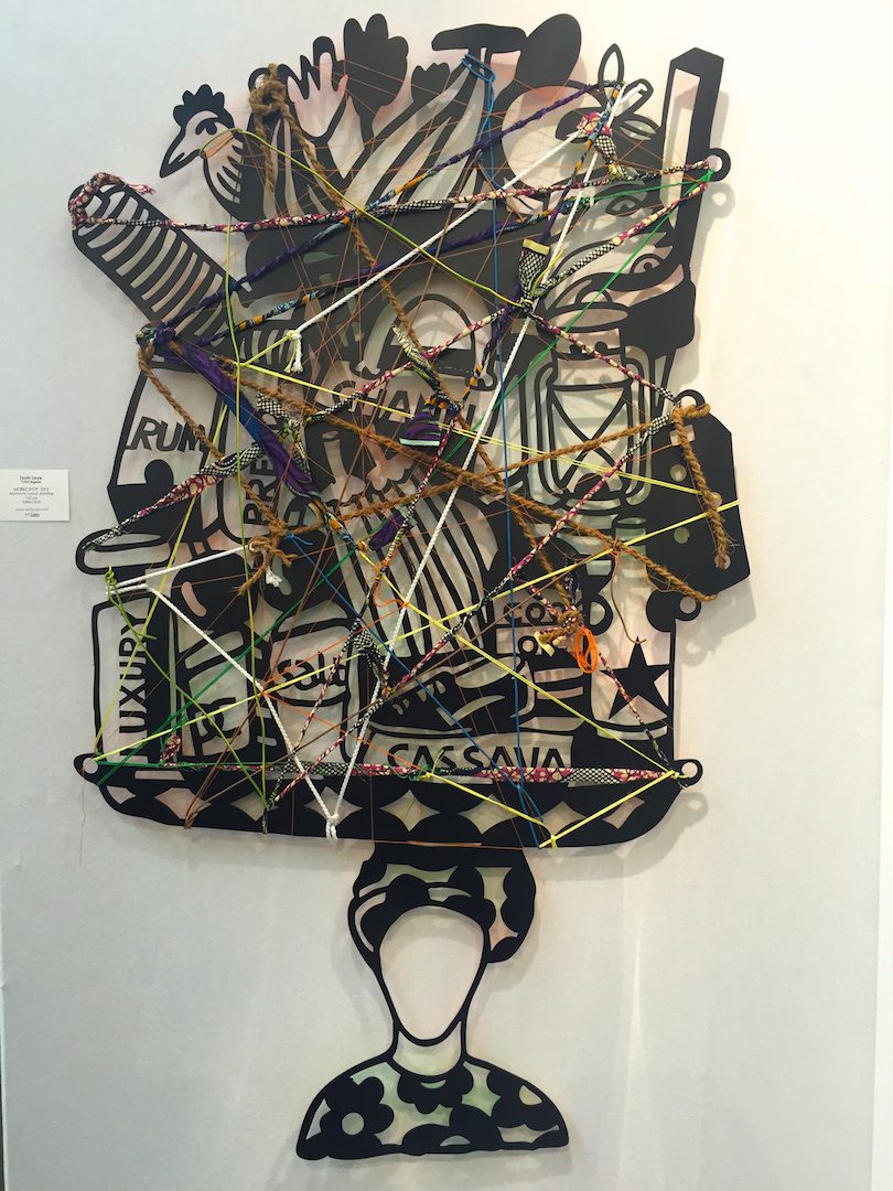 Tobin Loye, installation view. ARTCO ART Gallery, AKAA, 2016. Photo: Camilla Péus