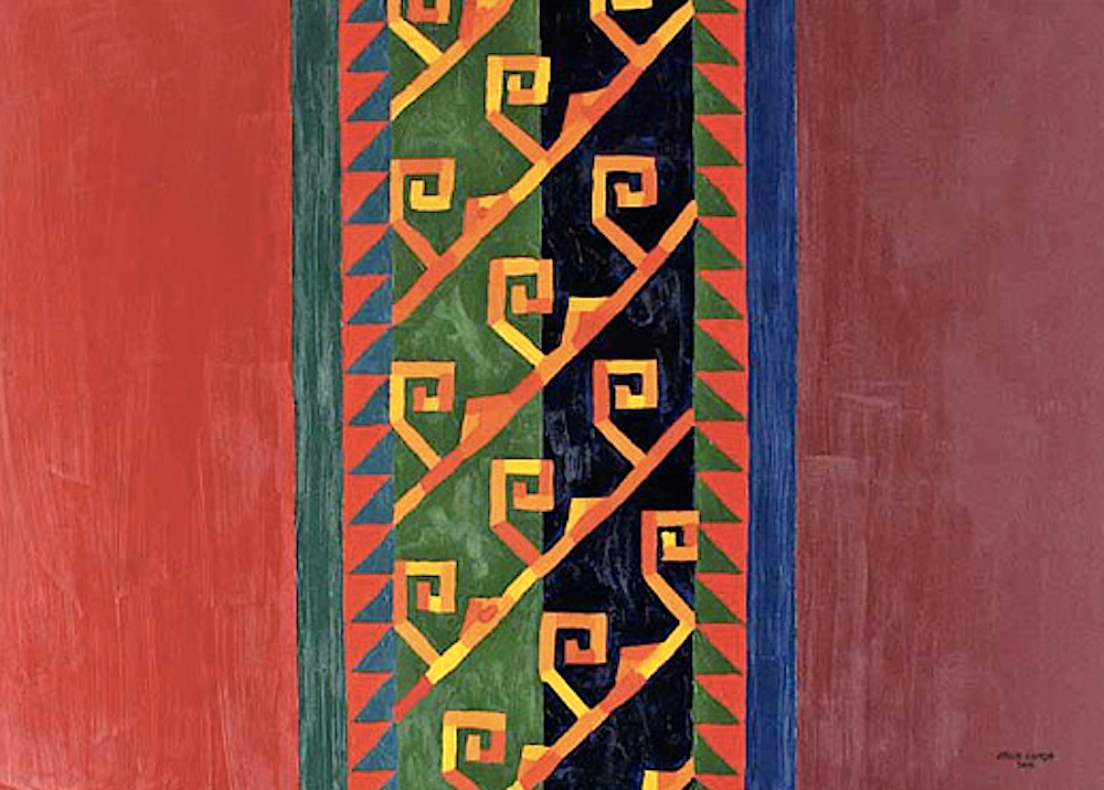 Painting by Elvira Espejo. Courtesy of the artist.