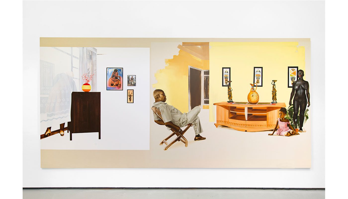 Meleko Mokgosi: Democratic Intuition: Comrades II