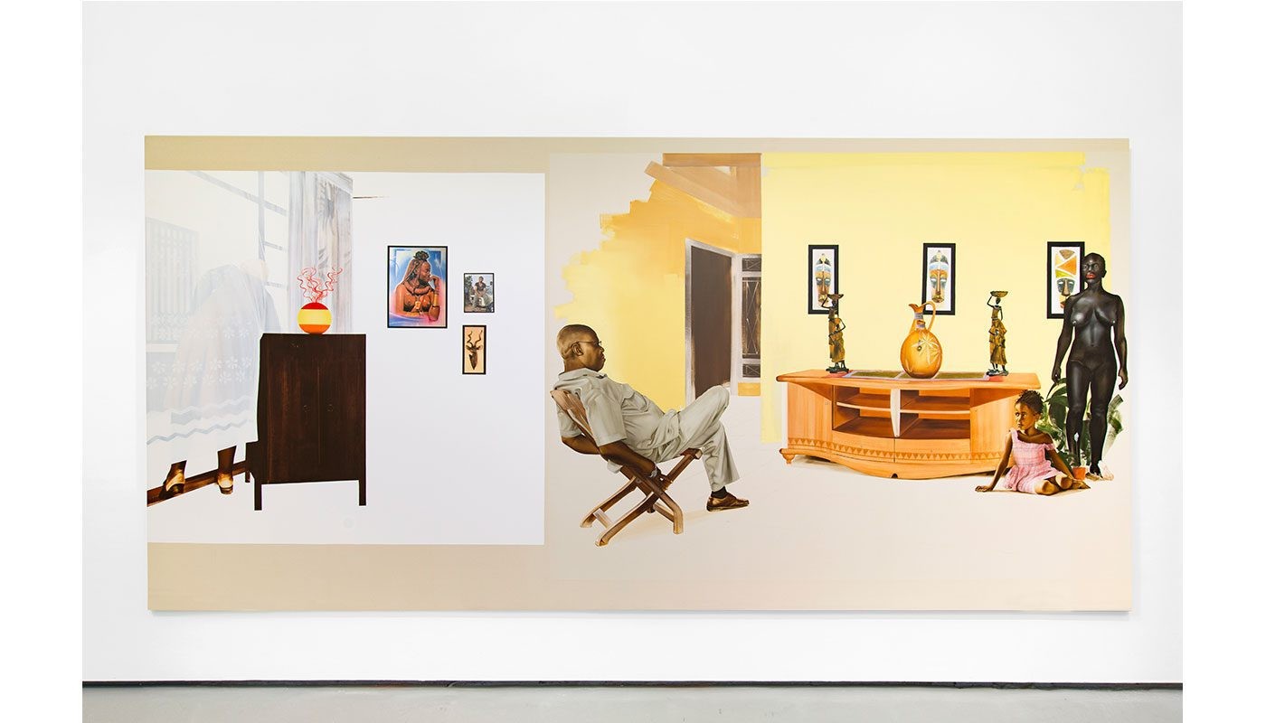 Meleko Mokgosi: Democratic Intuition: Comrades II