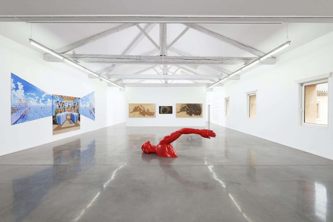 Installation view “Distance ardente”, 2020. Photo Aurélien Mole.