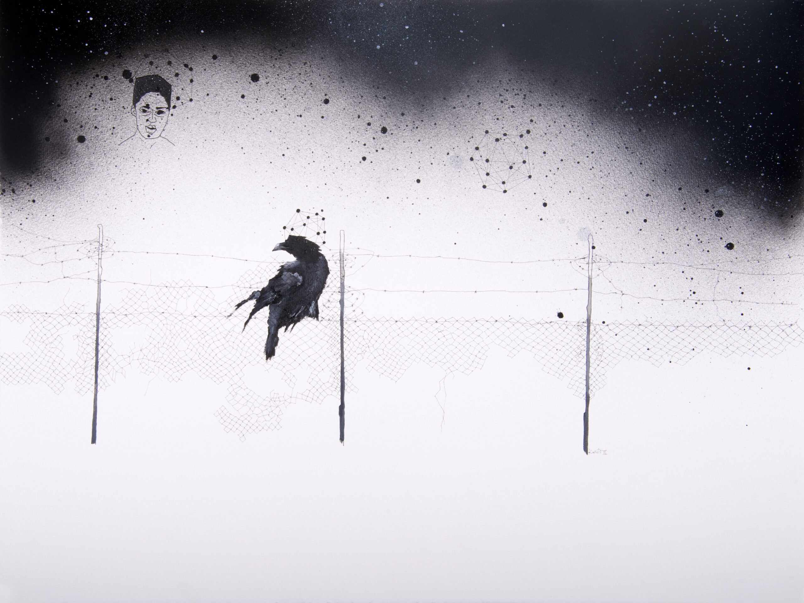 ackie Karuti, Untitled from the series THERE ARE WORLDS OUT THERE THEY .