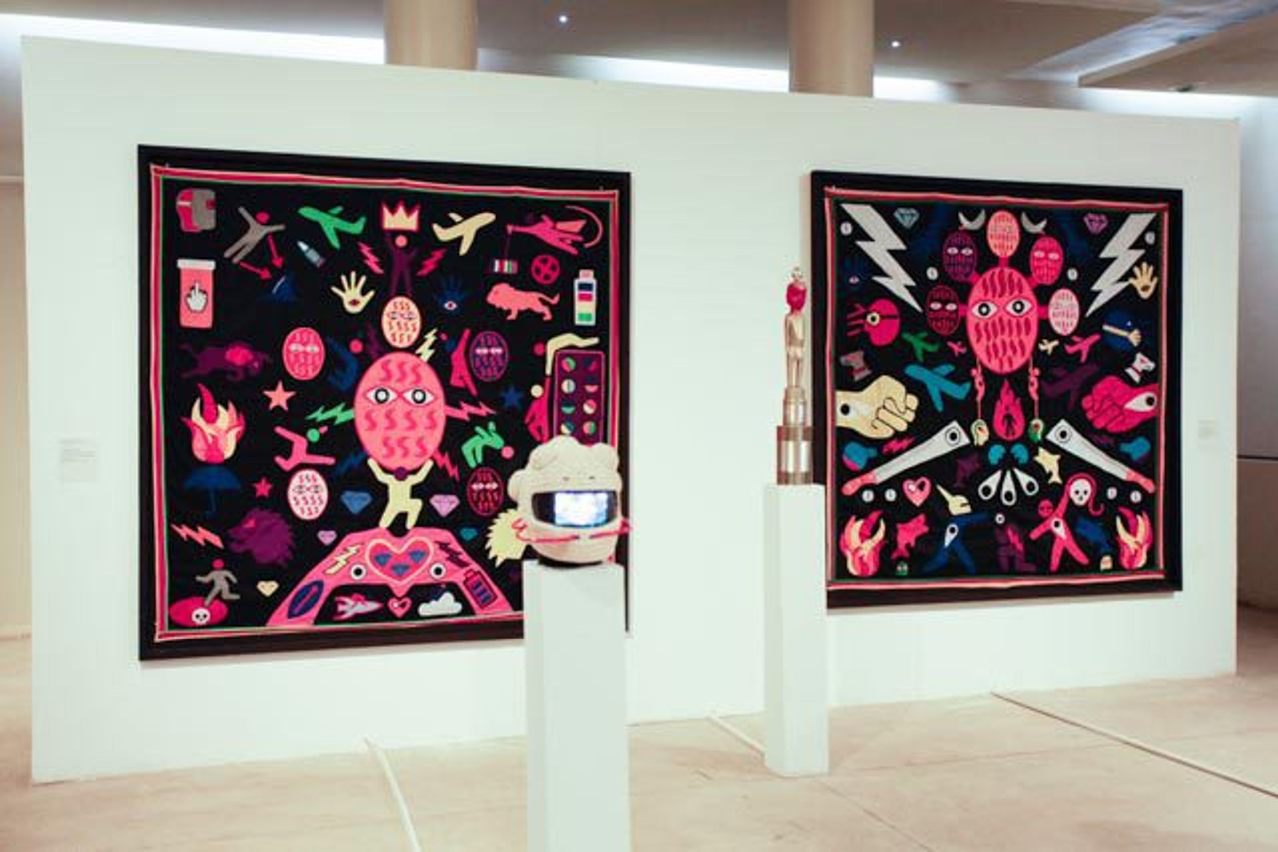 Dak’Art 2016, Installation view, Théodore Monod Museum of IFAN © C&