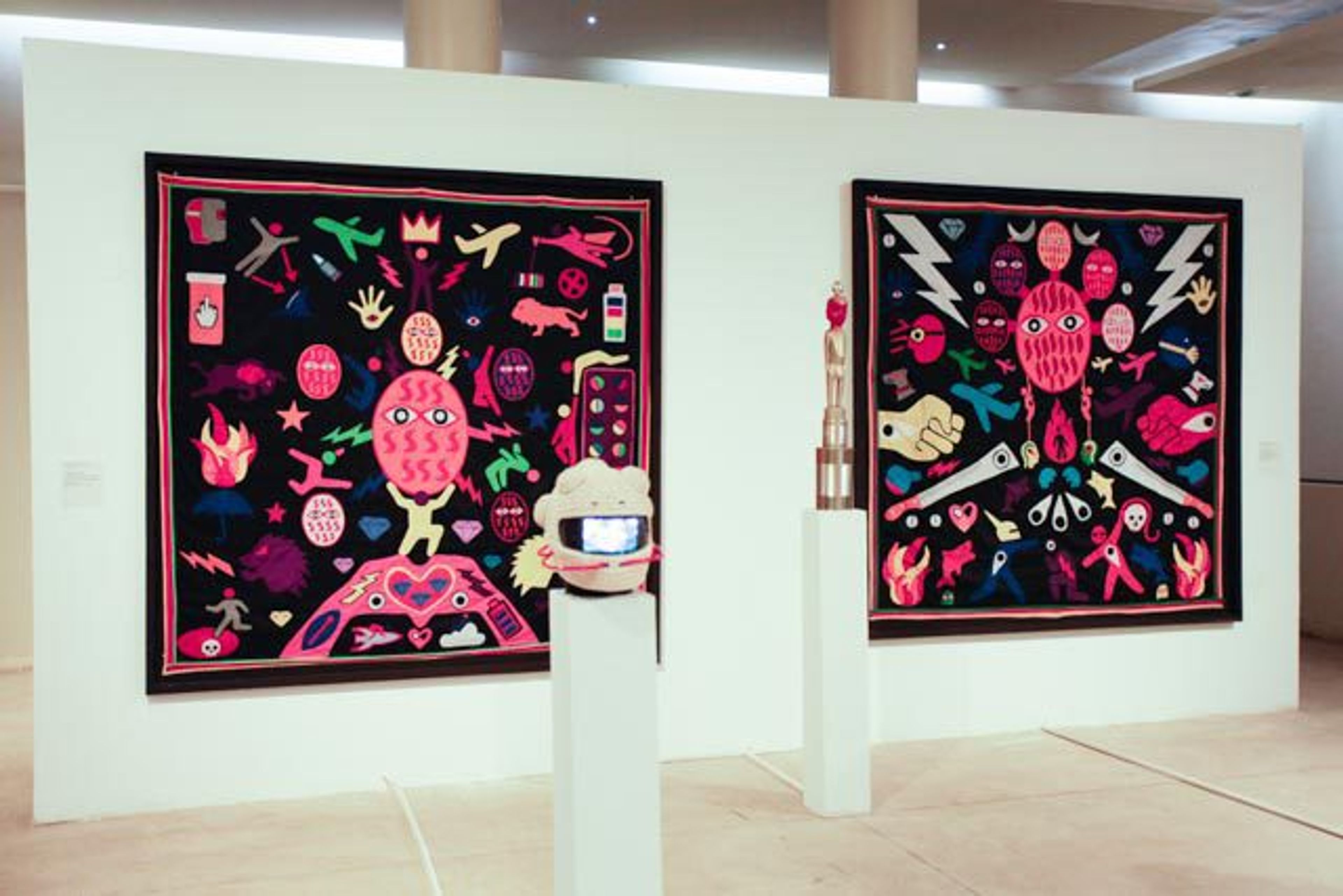 Dak’Art 2016, Installation view, Théodore Monod Museum of IFAN © C&
