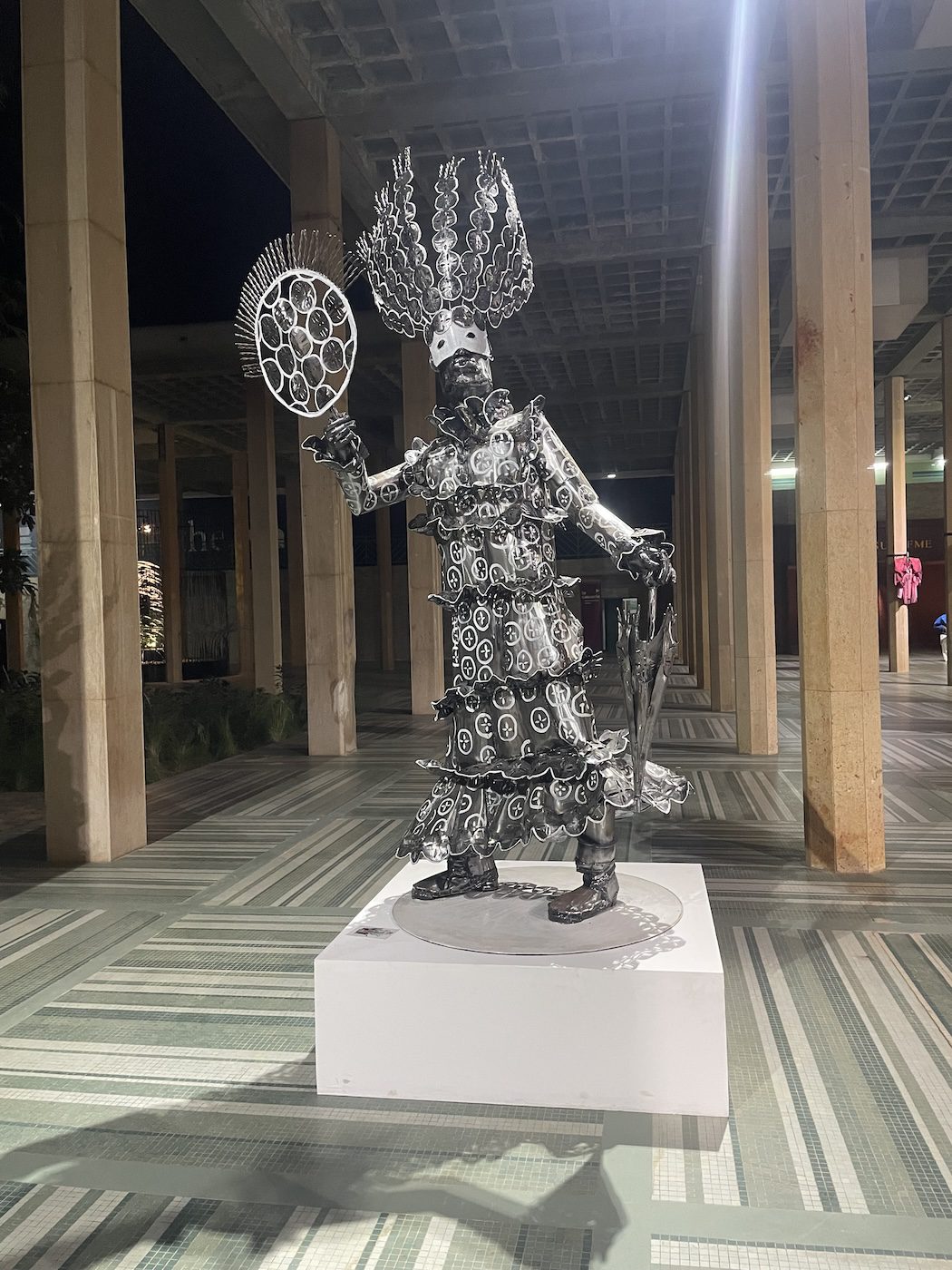 Ancien Palais de Justice, Installation View of 15th Dakar Biennale. Photo: Khady | Senegalese Twisted.