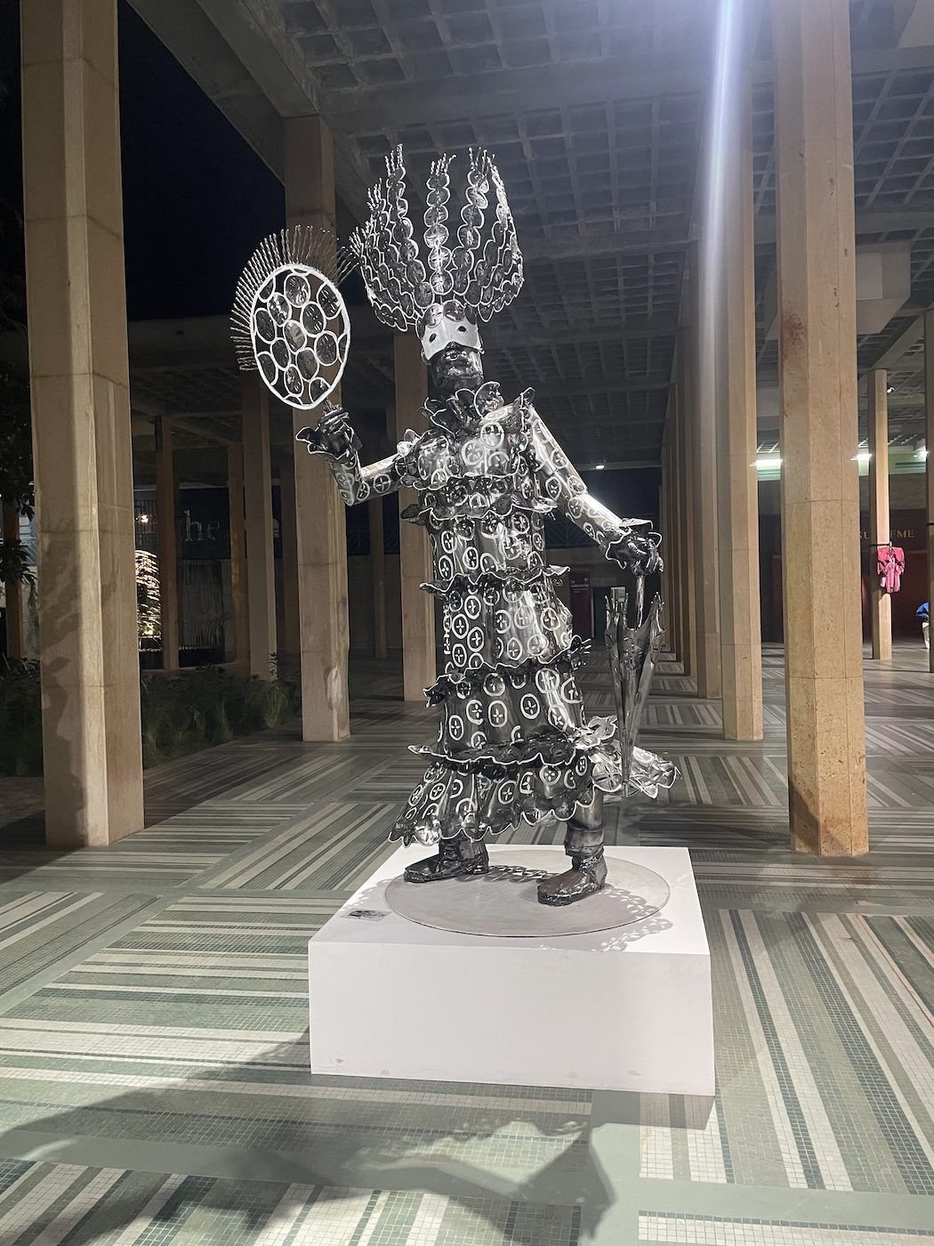 Ancien Palais de Justice, Installation View of 15th Dakar Biennale. Photo: Khady | Senegalese Twisted.