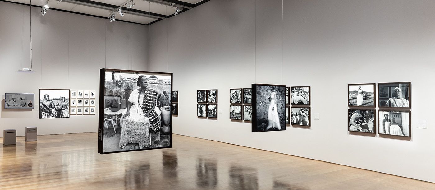 View of the exhibition “Walter Firmo: In the Verb of Silence, the Synthesis of the Scream, Moreira Salles Institute São Paulo, 2022. Photo: Adima Macena