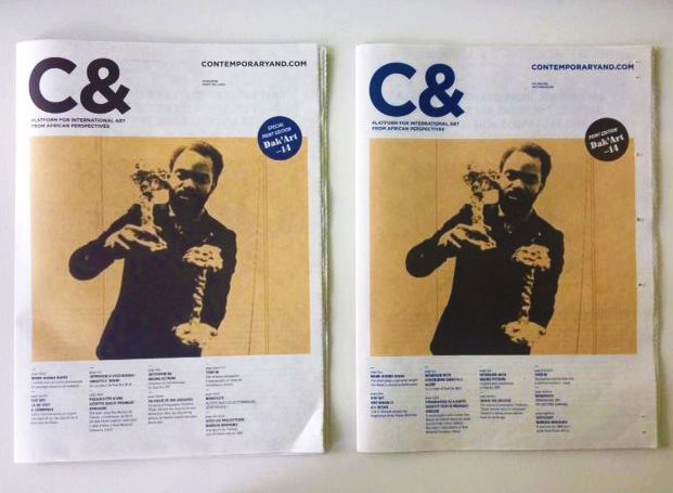 Our first edition. The occasion: The Biennale in Dakar - Contemporary And