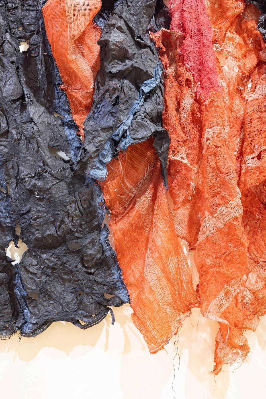 Installation View of “Elolo Bosoka: What he saw sees when he went goes strolling“ at Museum of Science and Technology (MST), Accra. September 12th – October 30th, 2024. Courtesy of the artist.