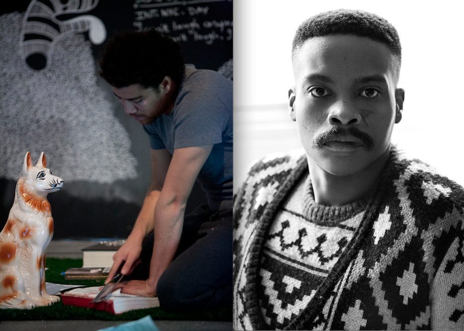 Kemang Wa Lehulere and Athi- Patra Ruga receive the Standard Bank Young Artist Award 2015