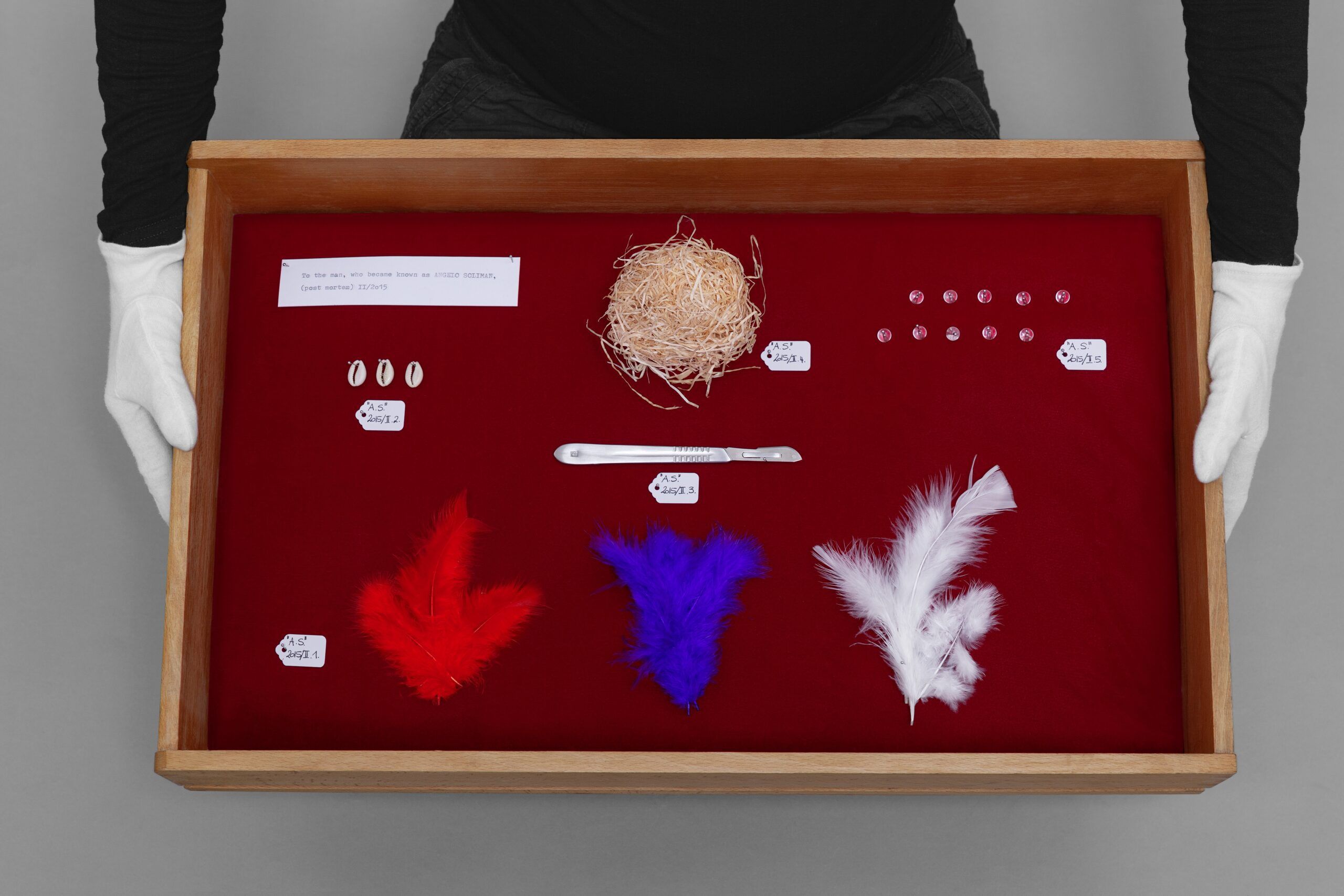Belinda Kazeem-Kamiński, In Remembrance to the Man, who Became Known As Angelo Soliman, (Ante Mortem) I and (Post Mortem) II, 2015. © Belinda Kazeem-Kamiński