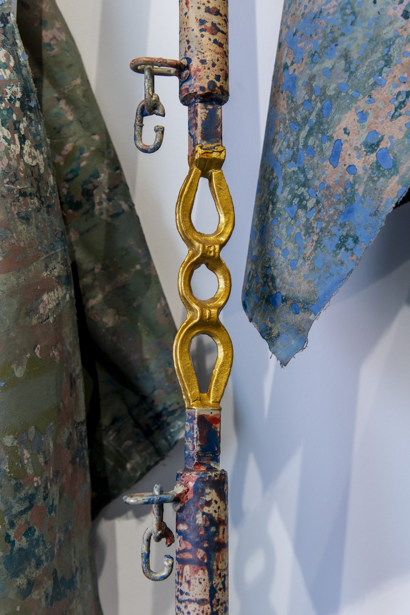 Installation View of „Sensitive Materials“ at La Condition Publique in Roubaix curated by the artist collective EXIT FRAME.