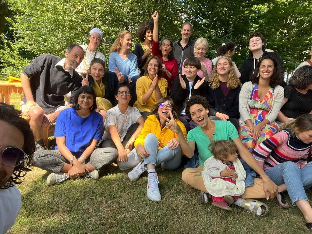 Sour Grass at Towards Perma-Cultural Institutions. Exercises in Collective Thinking, Stiftung Künstlerdorf Schöppingen, Germany, 2022. Photo: Felipe Castelblanco