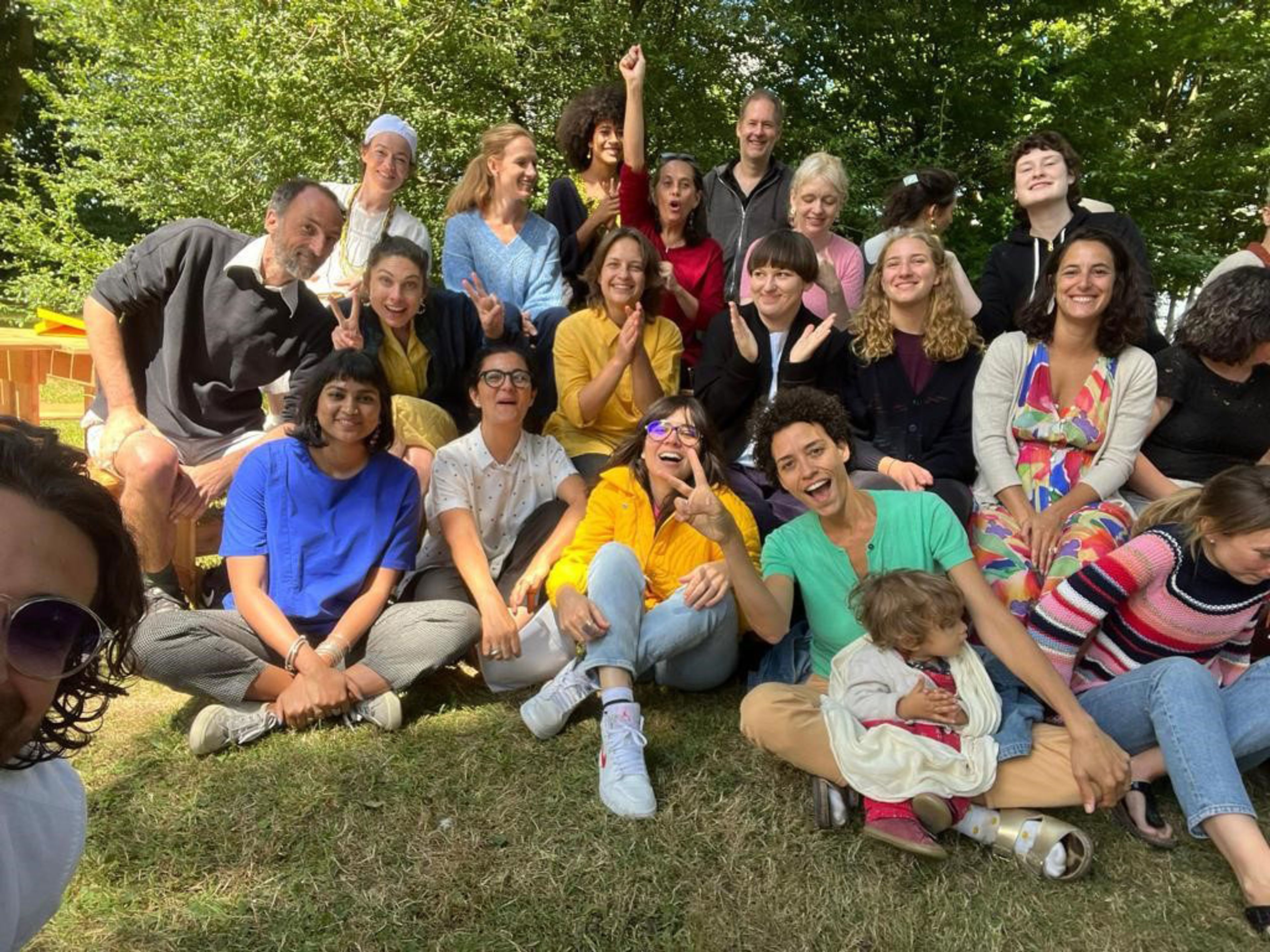 Sour Grass at Towards Perma-Cultural Institutions. Exercises in Collective Thinking, Stiftung Künstlerdorf Schöppingen, Germany, 2022. Photo: Felipe Castelblanco